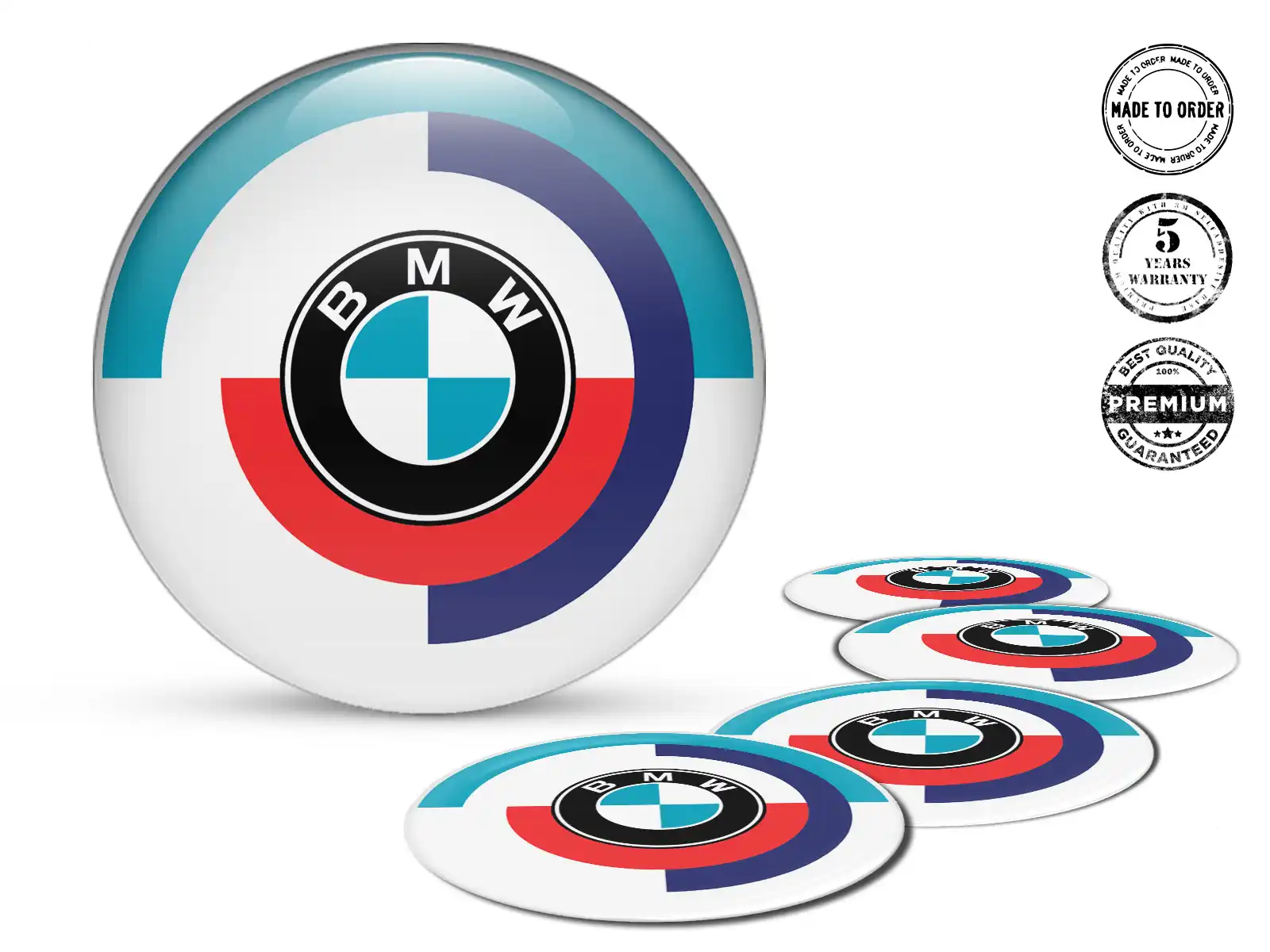 BMW Harz-Dome Sticker Premium Quantum Racing